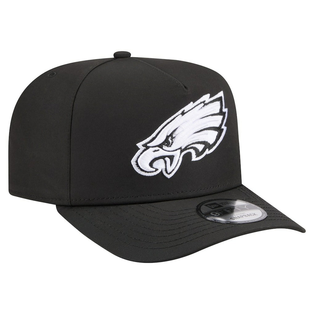 Philadelphia Eagles New Era Gore-Tex A-Frame 9FIFTY Adjustable Hat Black