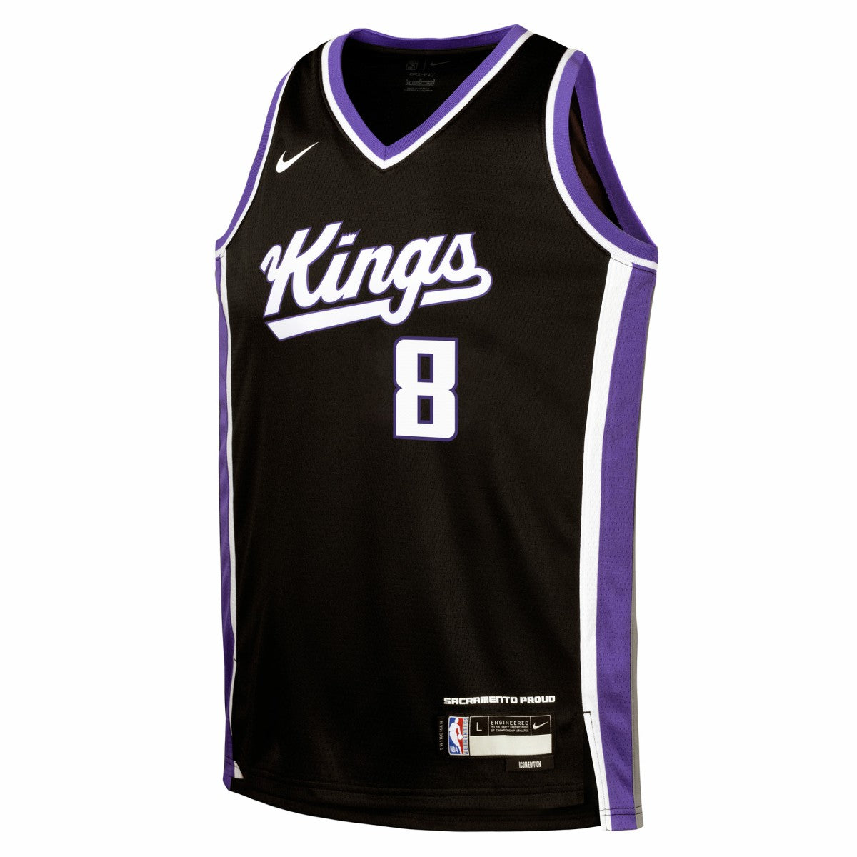 Zach LaVine Sacramento Kings Youth Swingman Jersey Icon Edition Black