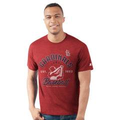 St. Louis Cardinals Starter Prime Time Batter T-Shirt - Red T-shirts