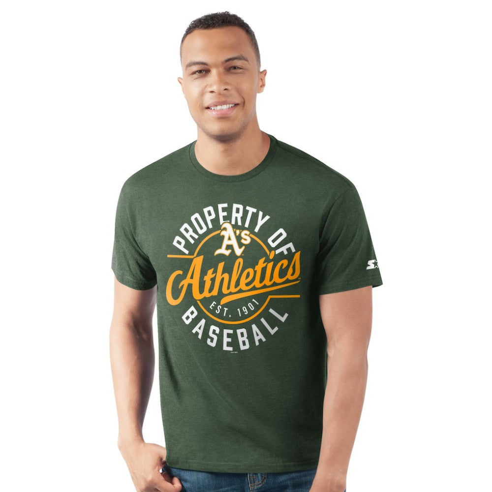 Athletics Starter Prime Time Property Of T-Shirt - Green T-shirts