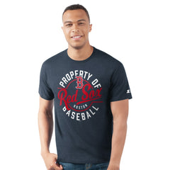 Boston Red Sox Starter Prime Time Property Of T-Shirt - Navy T-shirts