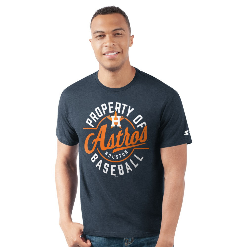 Houston Astros Starter Prime Time Property Of T-Shirt - Navy T-shirts