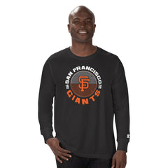 San Francisco Giants Starter Halftime Long Sleeve T-Shirt - Black T-shirts