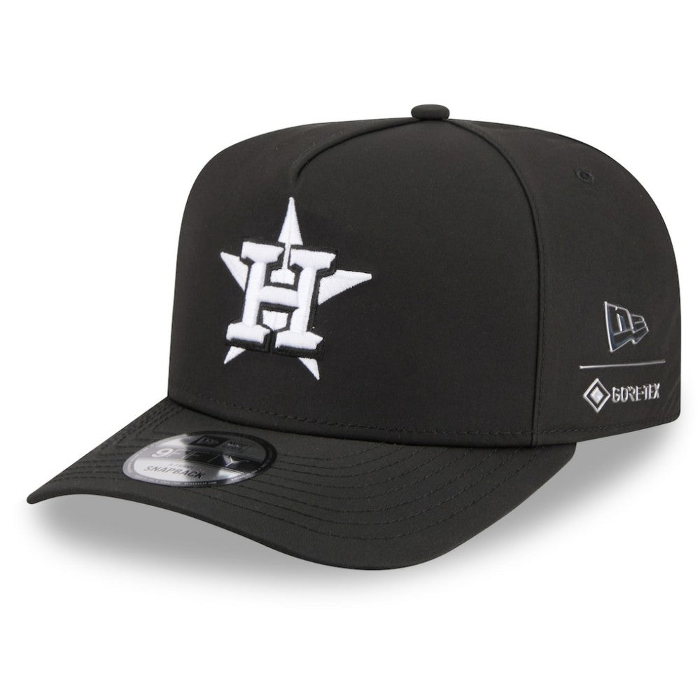 Houston Astros New Era x GORE-TEX A-Frame 9FIFTY Adjustable Hat - Black Hats