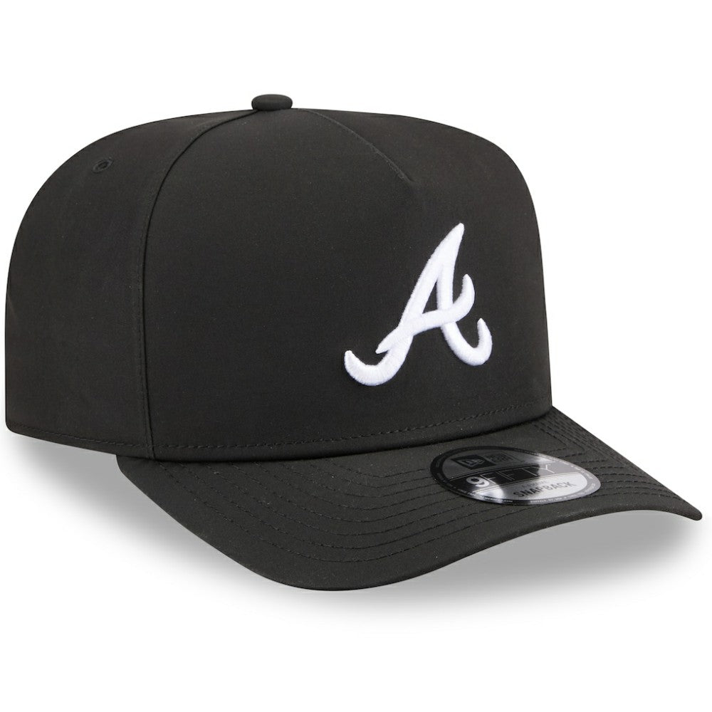 Atlanta Braves New Era x GORE-TEX A-Frame 9FIFTY Adjustable Hat - Black Hats