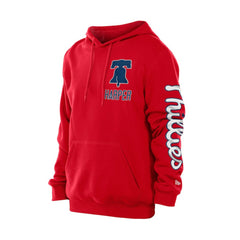 Bryce Harper Philadelphia Phillies New Era Design Lab Pullover Hoodie - Red Hoodies