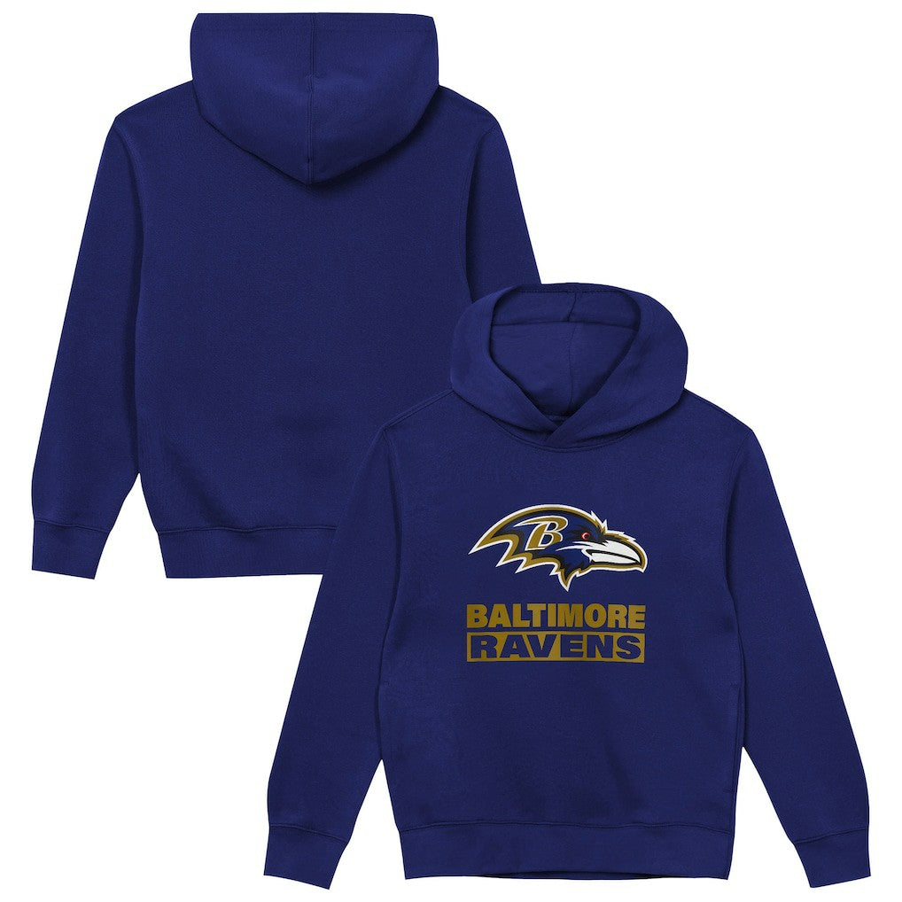 Baltimore Ravens Outerstuff Preschool Back to Basics Hoodie Purple