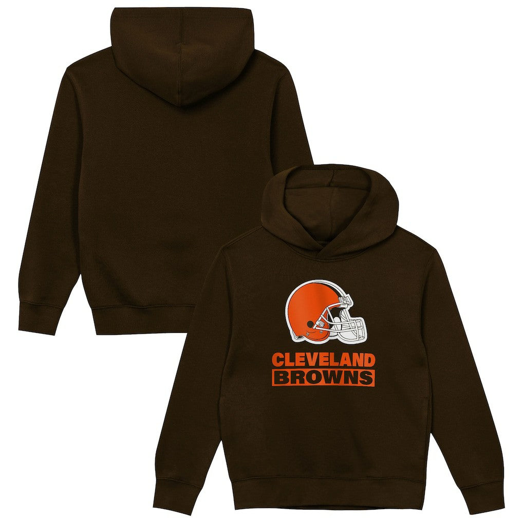 Cleveland Browns Outerstuff Preschool Back to Basics Hoodie Brown