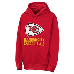 Kansas City Chiefs Outerstuff Youth Back to Basics Hoodie Red