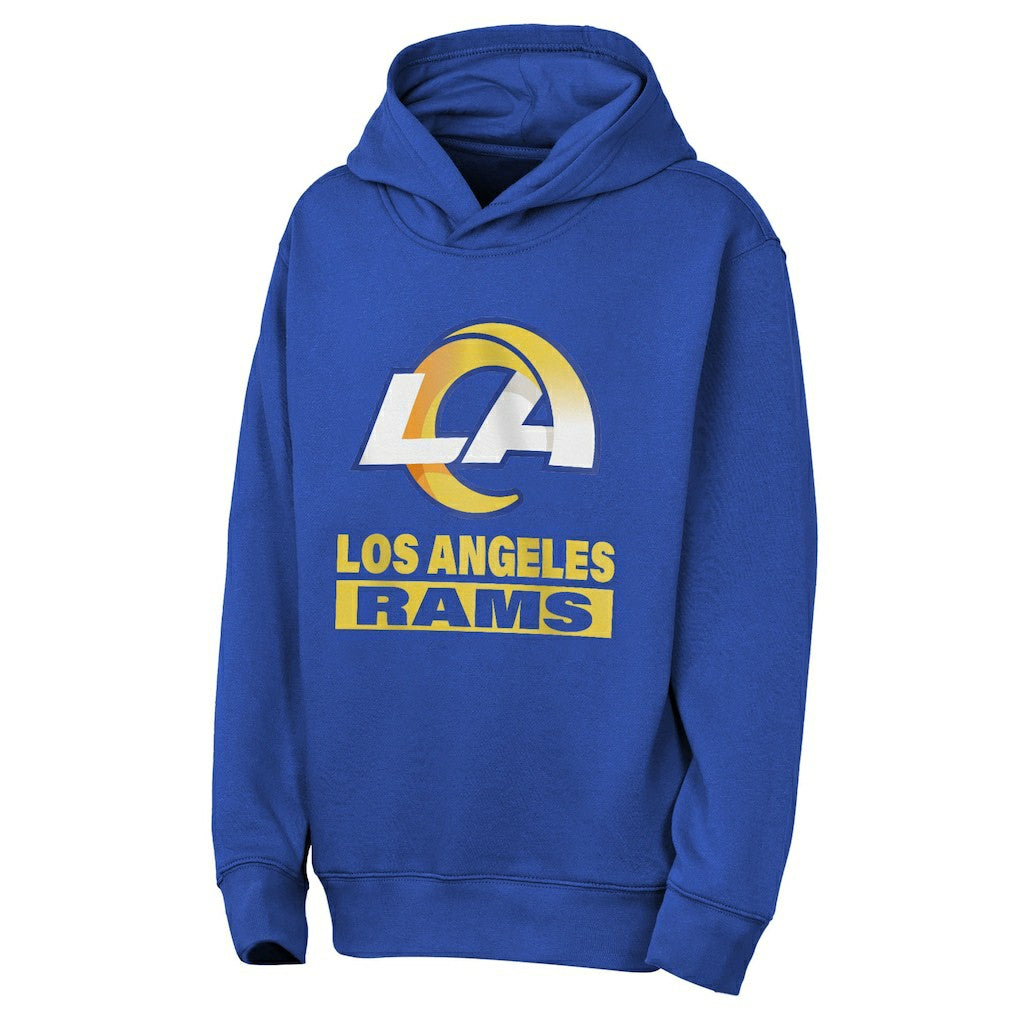 Los Angeles Rams Outerstuff Youth Back to Basics Hoodie Royal