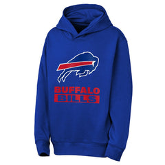 Buffalo Bills Outerstuff Youth Back to Basics Hoodie Royal