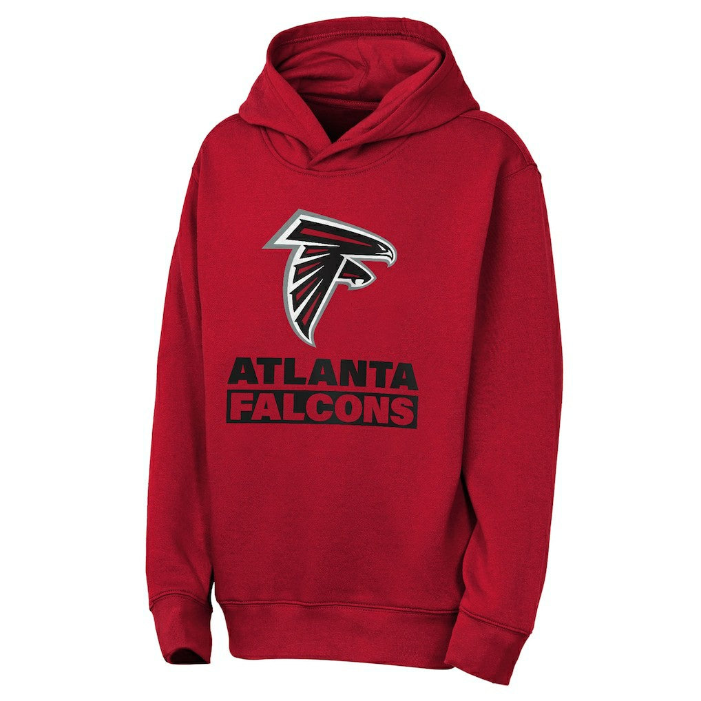 Atlanta Falcons Outerstuff Youth Back to Basics Hoodie Red