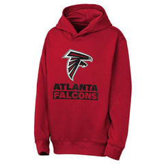 Atlanta Falcons Outerstuff Youth Back to Basics Hoodie Red