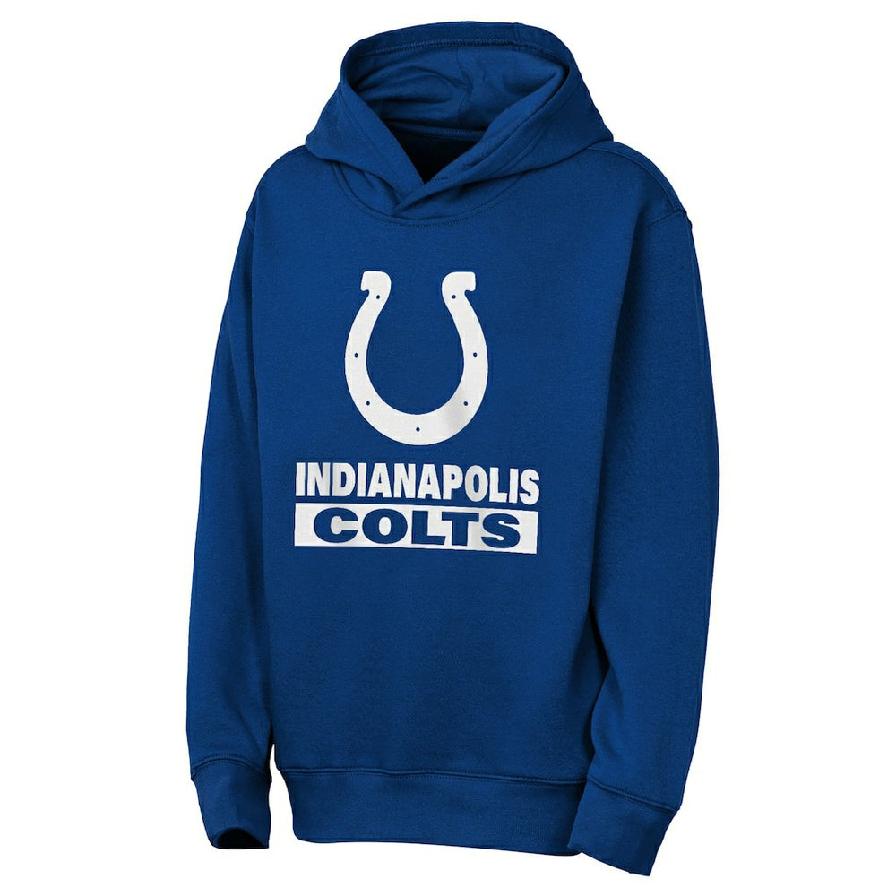 Indianapolis Colts Outerstuff Youth Back to Basics Hoodie Royal