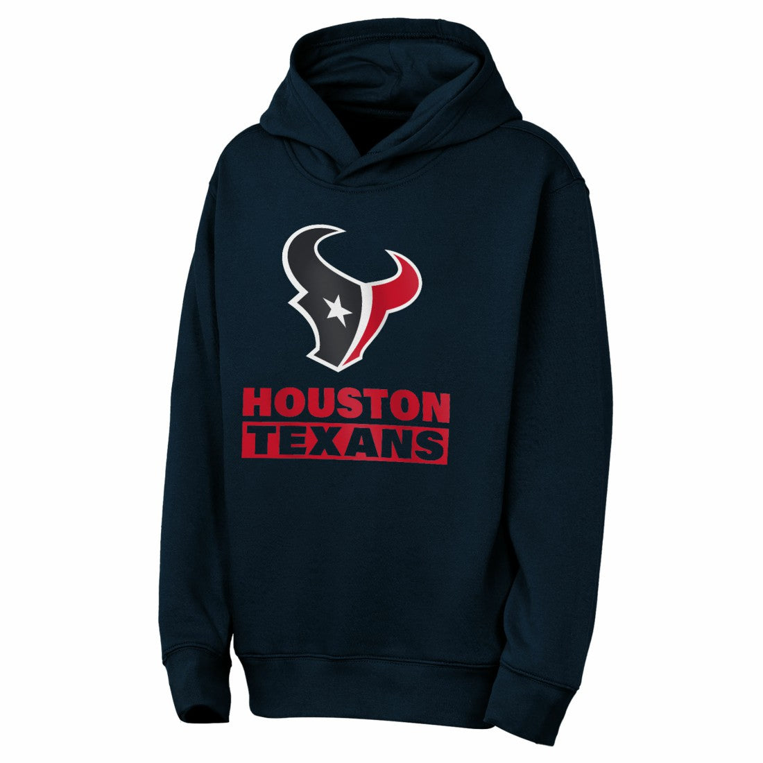 Houston Texans Outerstuff Youth Back to Basics Hoodie Navy