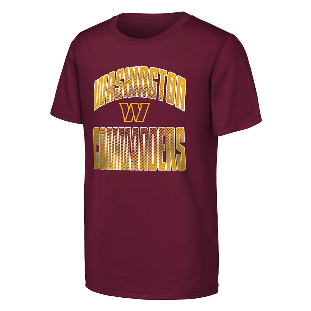 Washington Commanders Outerstuff Youth Never Quit 2-Pack T-Shirt Set Burgundy