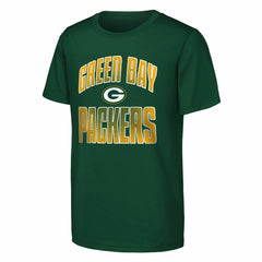 Green Bay Packers Outerstuff Youth Never Quit 2-Pack T-Shirt Set Green