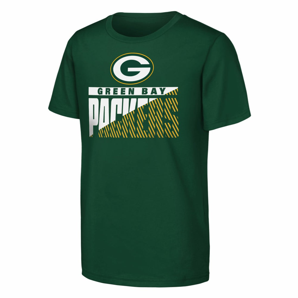 Green Bay Packers Outerstuff Youth Never Quit 2-Pack T-Shirt Set Green