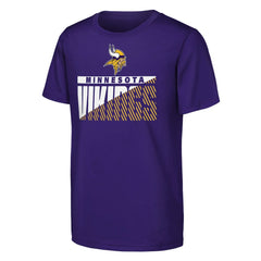 Minnesota Vikings Outerstuff Youth Never Quit 2-Pack T-Shirt Set Purple