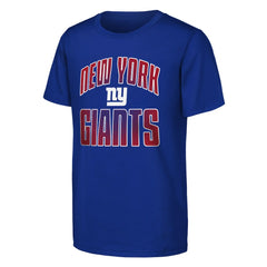 New York Giants Outerstuff Youth Never Quit 2-Pack T-Shirt Set Royal