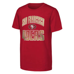 San Francisco 49ers Outerstuff Youth Never Quit 2-Pack T-Shirt Set Scarlet