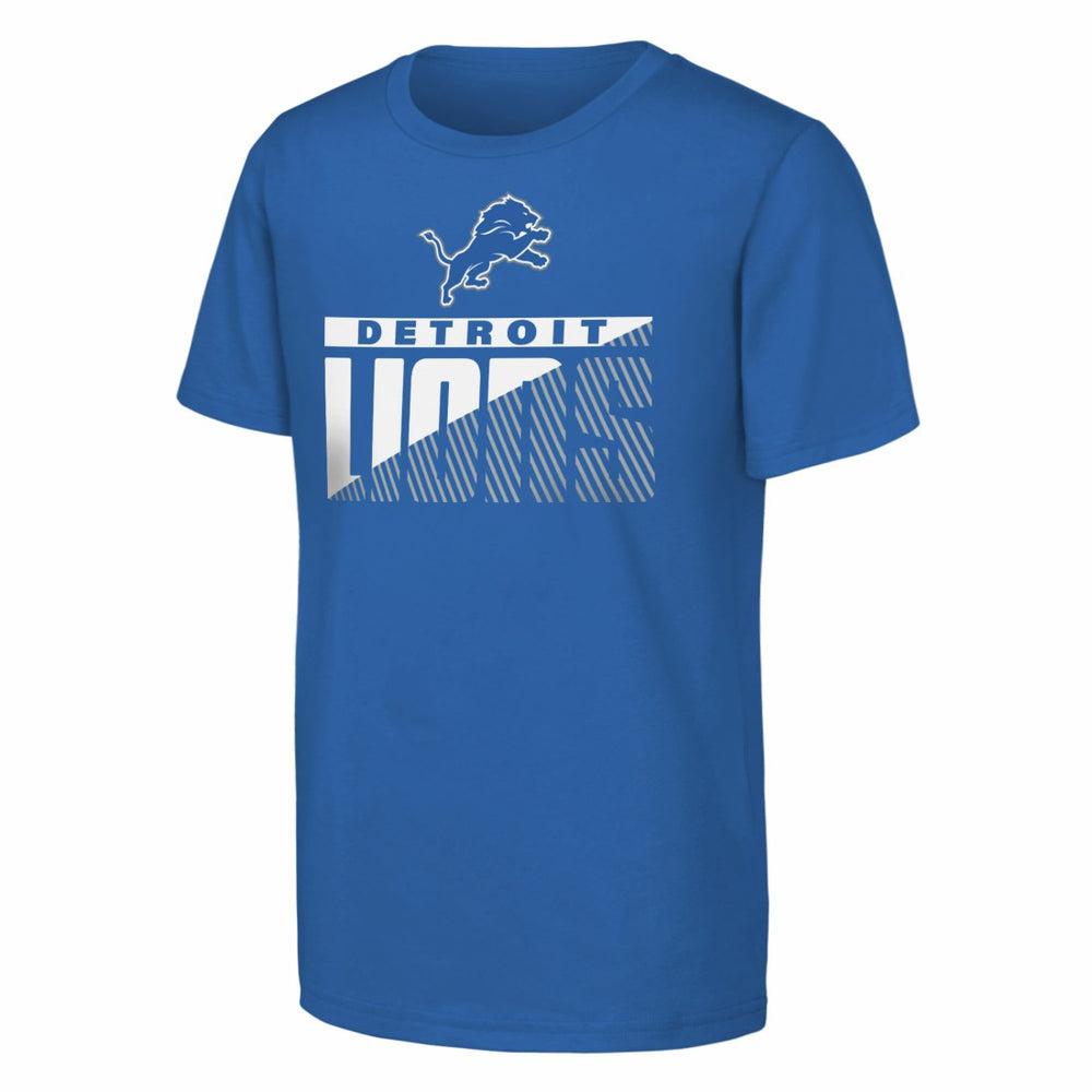 Detroit Lions Outerstuff Youth Never Quit 2-Pack T-Shirt Set Blue