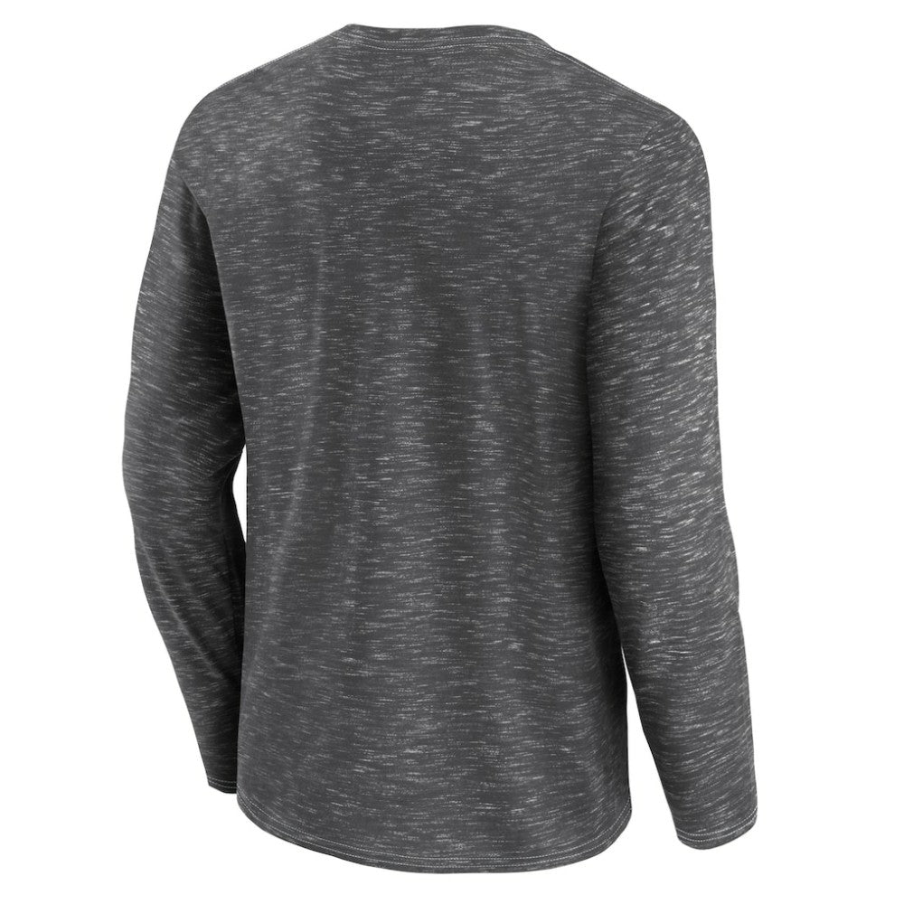NHL Los Angeles Kings Fanatics Logo Long Sleeve T-Shirt - Charcoal