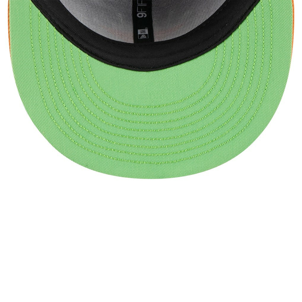 Dallas Cowboys New Era Youth Nickelodeon Slime 9FIFTY Snapback Hat Purple/Orange
