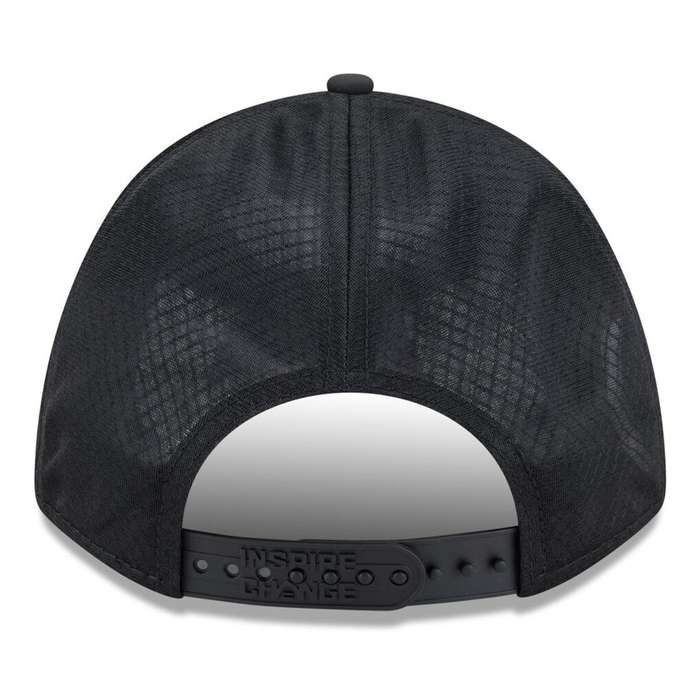 Las Vegas Raiders New Era 2025 Inspire Change 9FORTY M-Crown Adjustable Hat Black