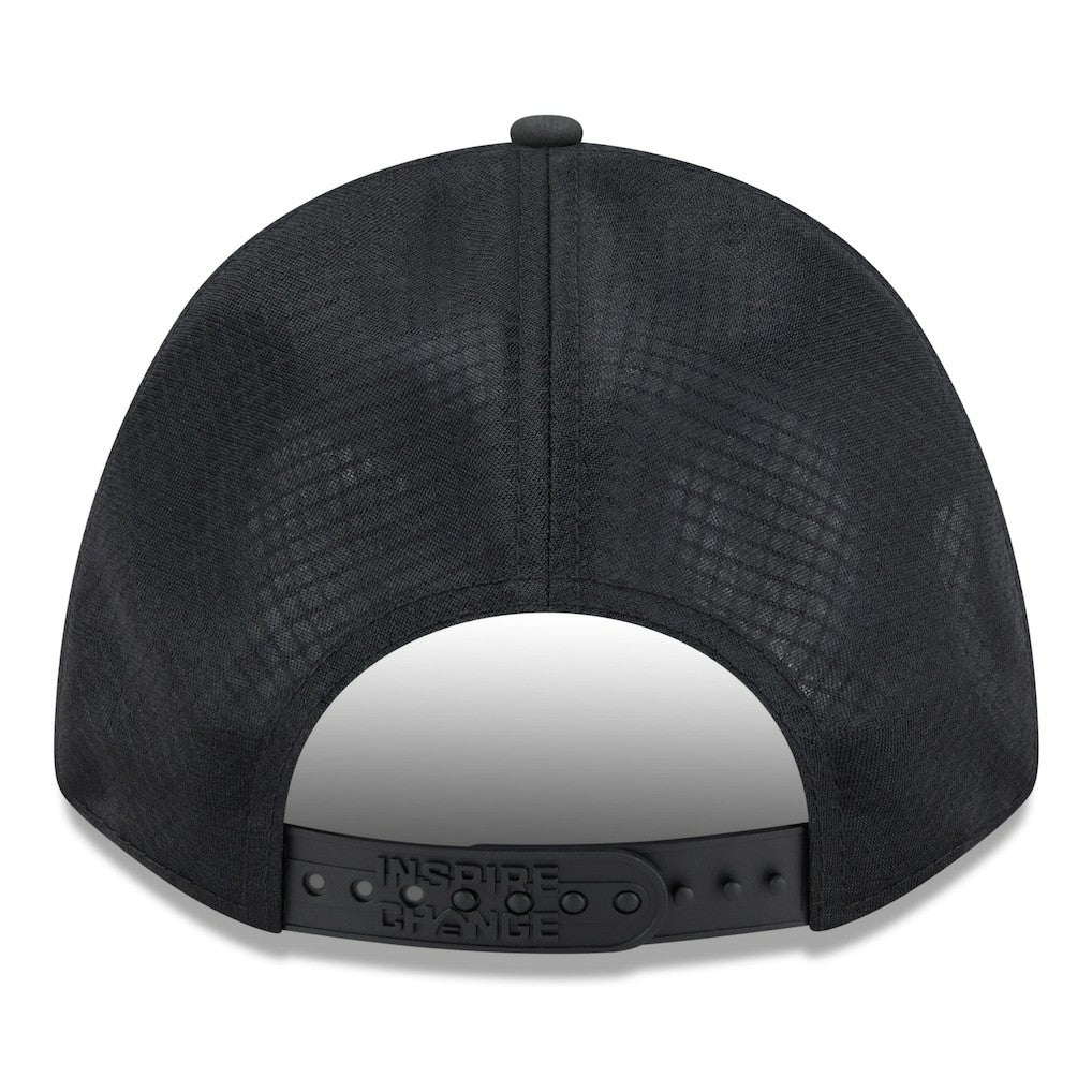 Seattle Seahawks New Era 2025 Inspire Change 9FORTY M-Crown Adjustable Hat Black