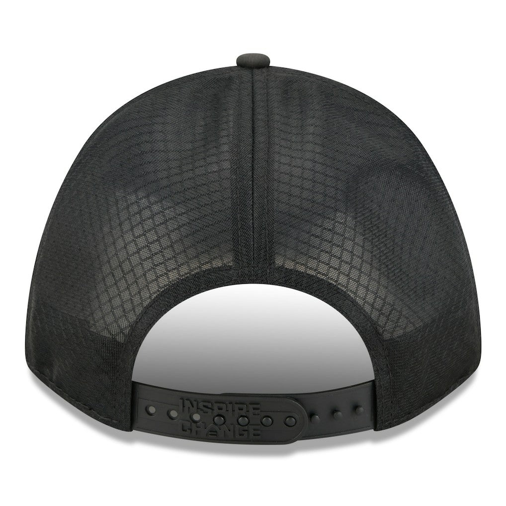 Atlanta Falcons New Era 2025 Inspire Change 9FORTY M-Crown Adjustable Hat Black