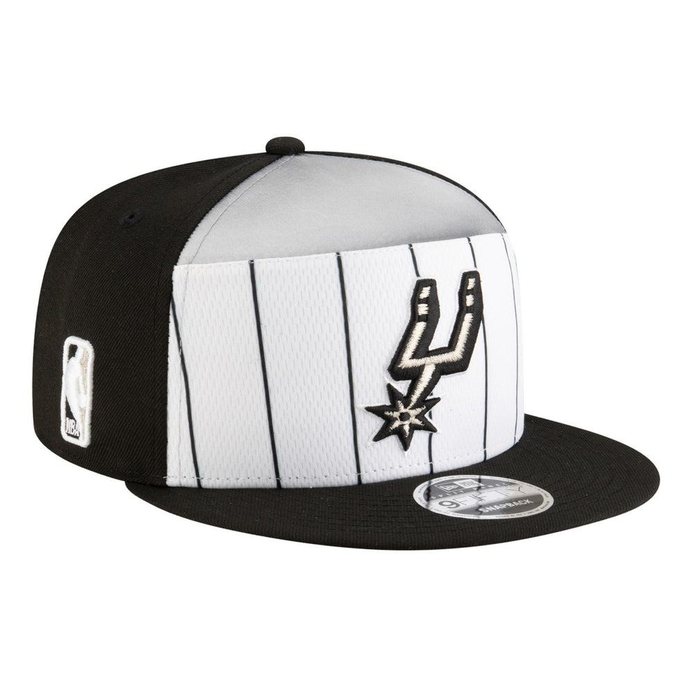 San Antonio Spurs Youth 2025 NBA Tip Off Split Panel 9FIFTY Snapback Hat White/Black