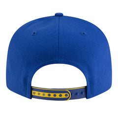 Golden State Warriors Youth 2025 NBA Tip Off Split Panel 9FIFTY Snapback Hat White/Royal