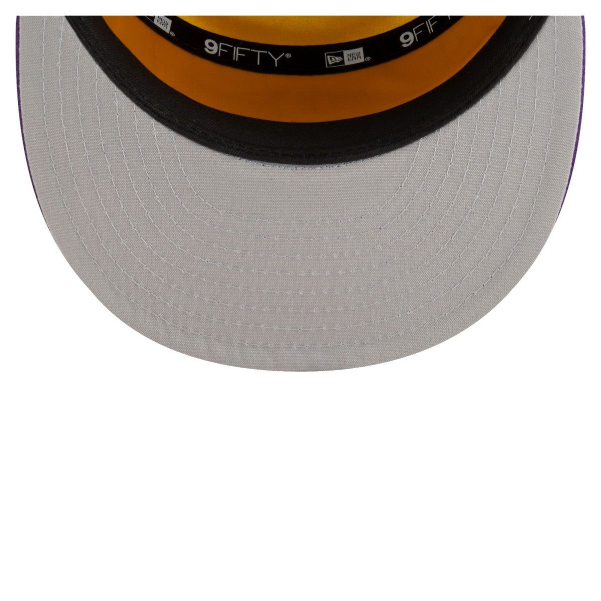 Los Angeles Lakers Youth 2025 NBA Tip Off Split Panel 9FIFTY Snapback Hat White/Purple