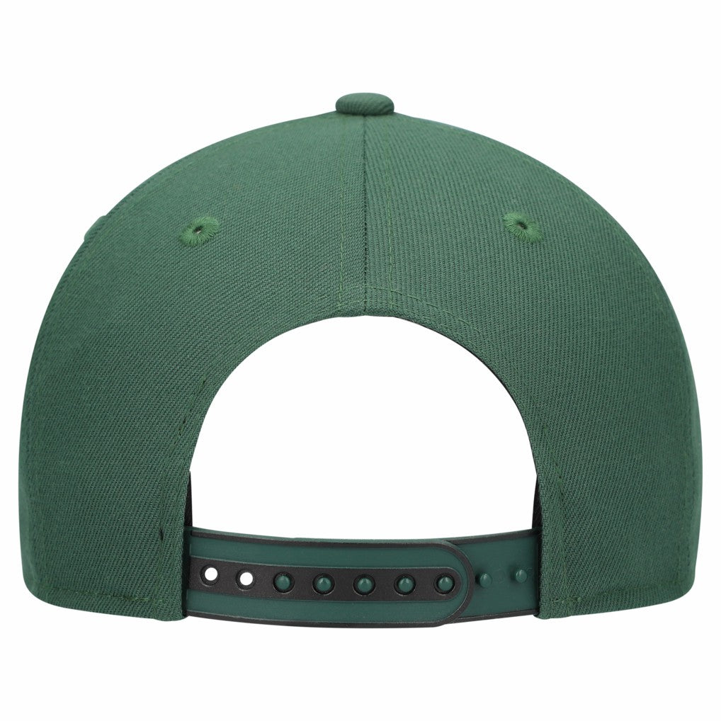 Milwaukee Bucks Youth 2025 NBA Tip Off Split Panel 9FIFTY Snapback Hat White/Hunter Green