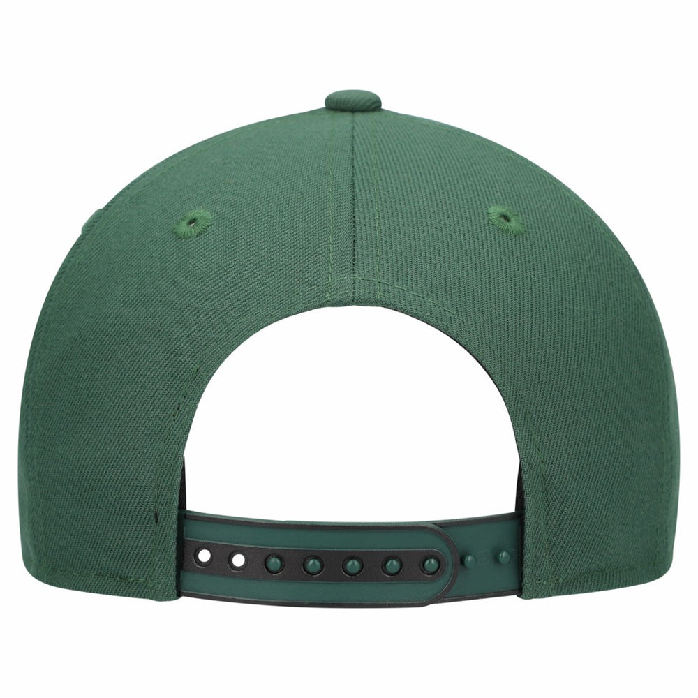 Milwaukee Bucks Youth 2025 NBA Tip Off Split Panel 9FIFTY Snapback Hat White/Hunter Green