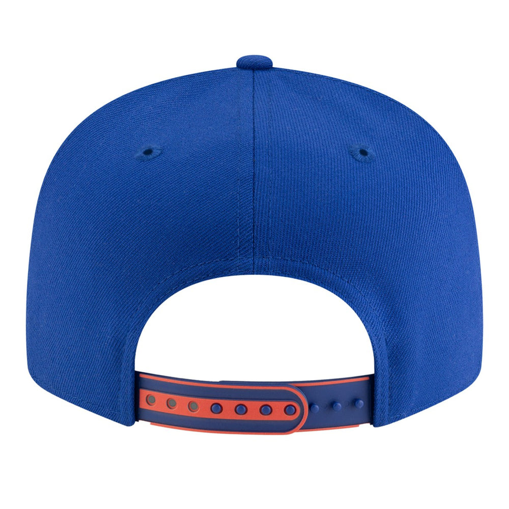 New York Knicks Youth 2025 NBA Tip Off Split Panel 9FIFTY Snapback Hat White/Blue