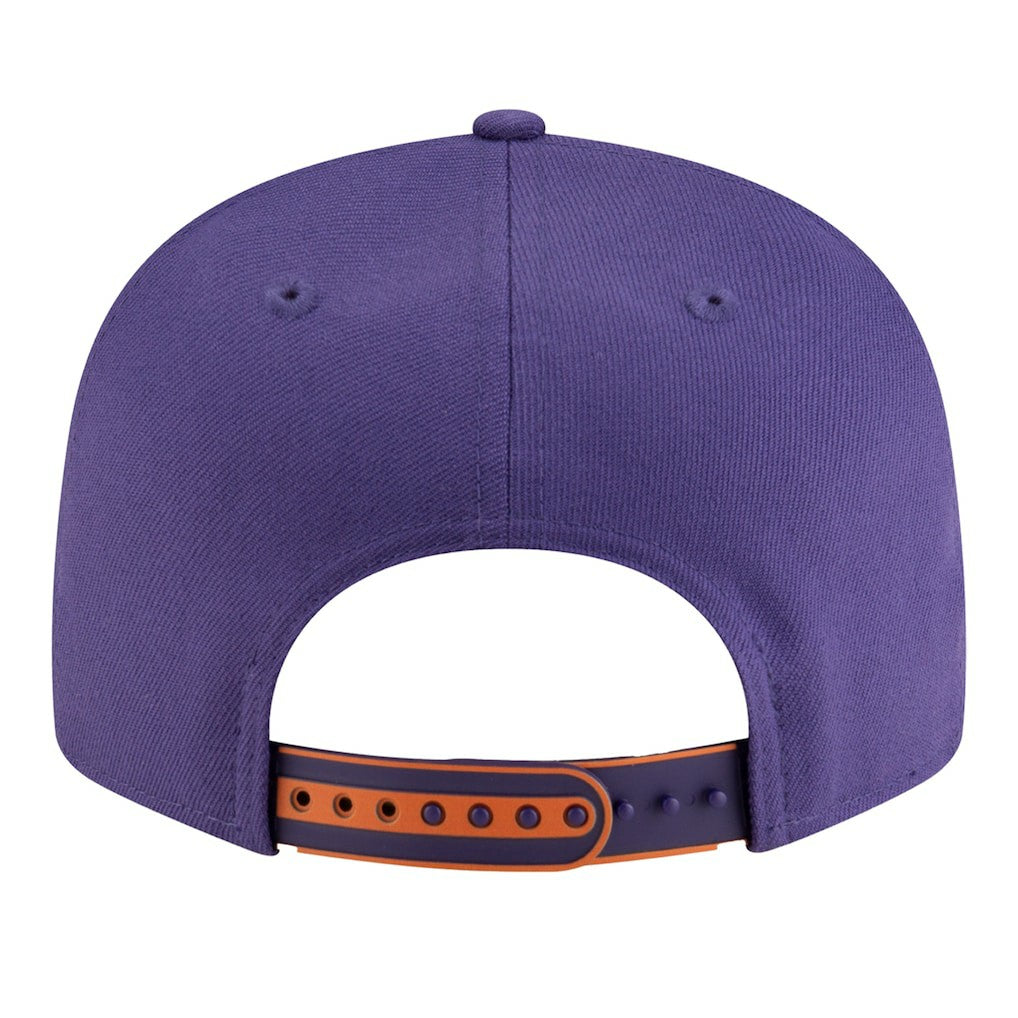 Phoenix Suns Youth 2025 NBA Tip Off Split Panel 9FIFTY Snapback Hat White/Purple