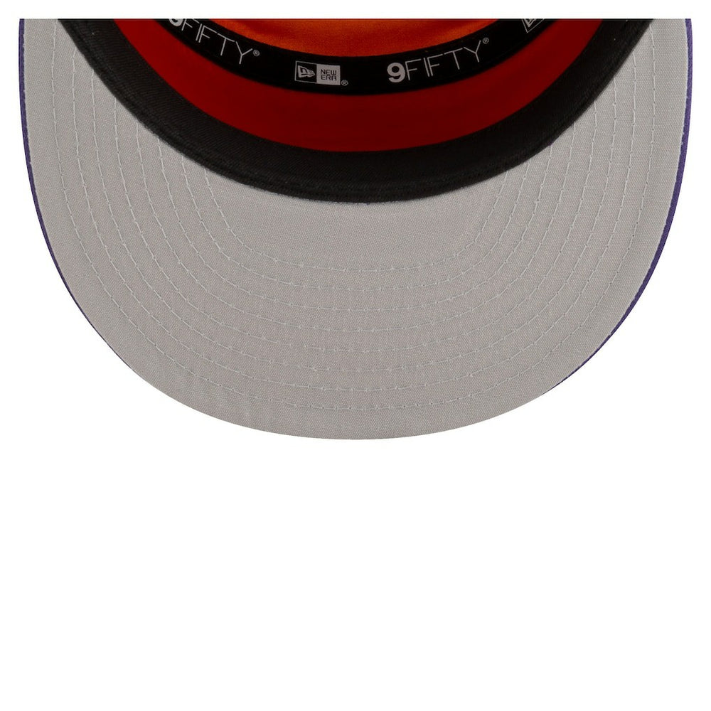Phoenix Suns Youth 2025 NBA Tip Off Split Panel 9FIFTY Snapback Hat White/Purple