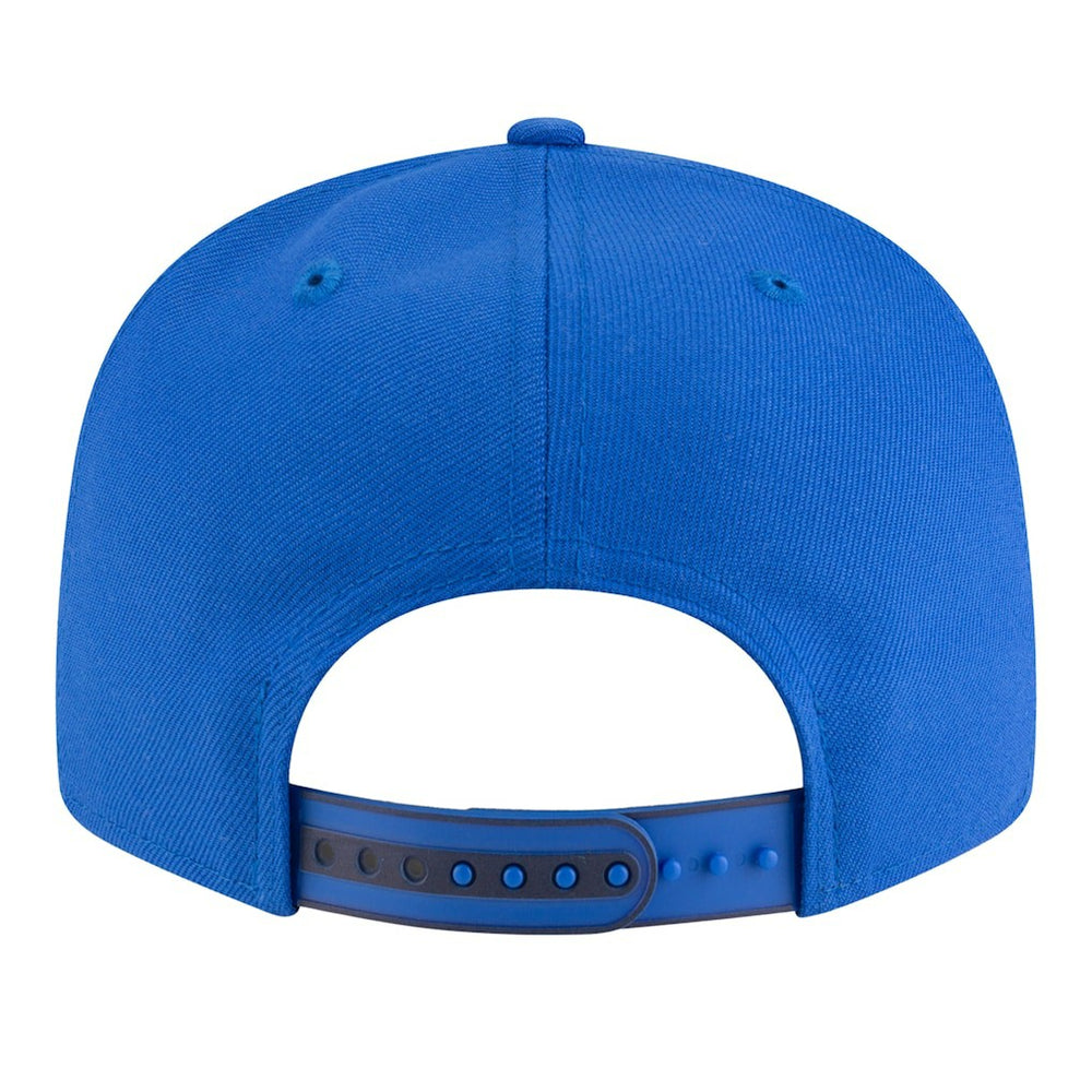 Dallas Mavericks Youth 2025 NBA Tip Off Split Panel 9FIFTY Snapback Hat White/Blue