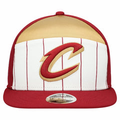 Cleveland Cavaliers Youth 2025 NBA Tip Off Split Panel 9FIFTY Snapback Hat White/Wine