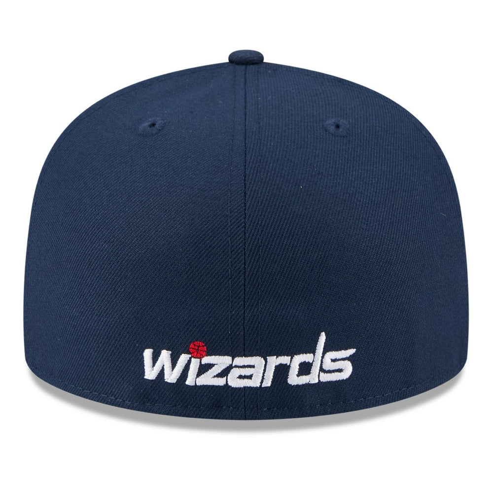 Washington Wizards 2025 NBA Tip Off Split Panel 59FIFTY Fitted Hat White/Navy