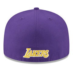 Los Angeles Lakers 2025 NBA Tip Off Split Panel 59FIFTY Fitted Hat White/Purple