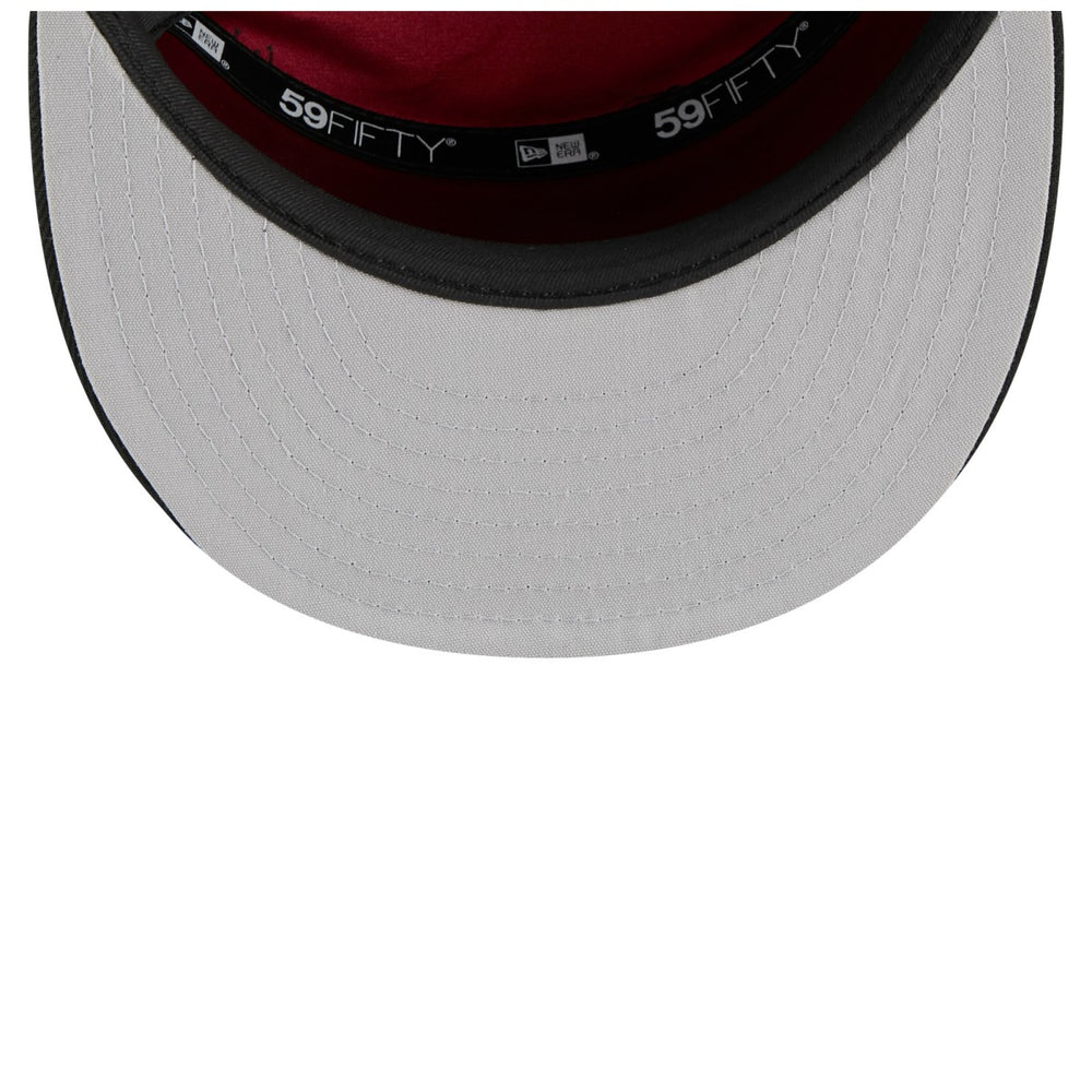 Miami Heat 2025 NBA Tip Off Split Panel 59FIFTY Fitted Hat White/Black