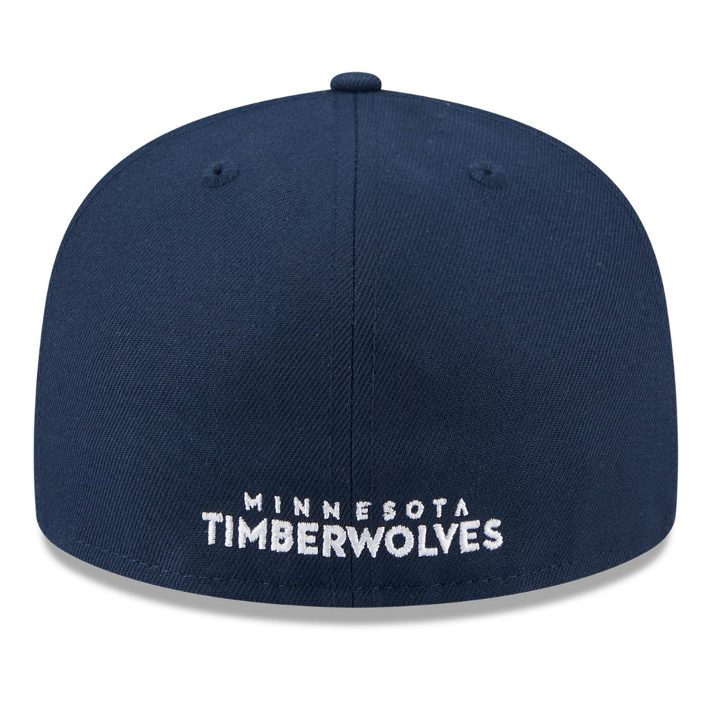 Minnesota Timberwolves 2025 NBA Tip Off Split Panel 59FIFTY Fitted Hat White/Navy