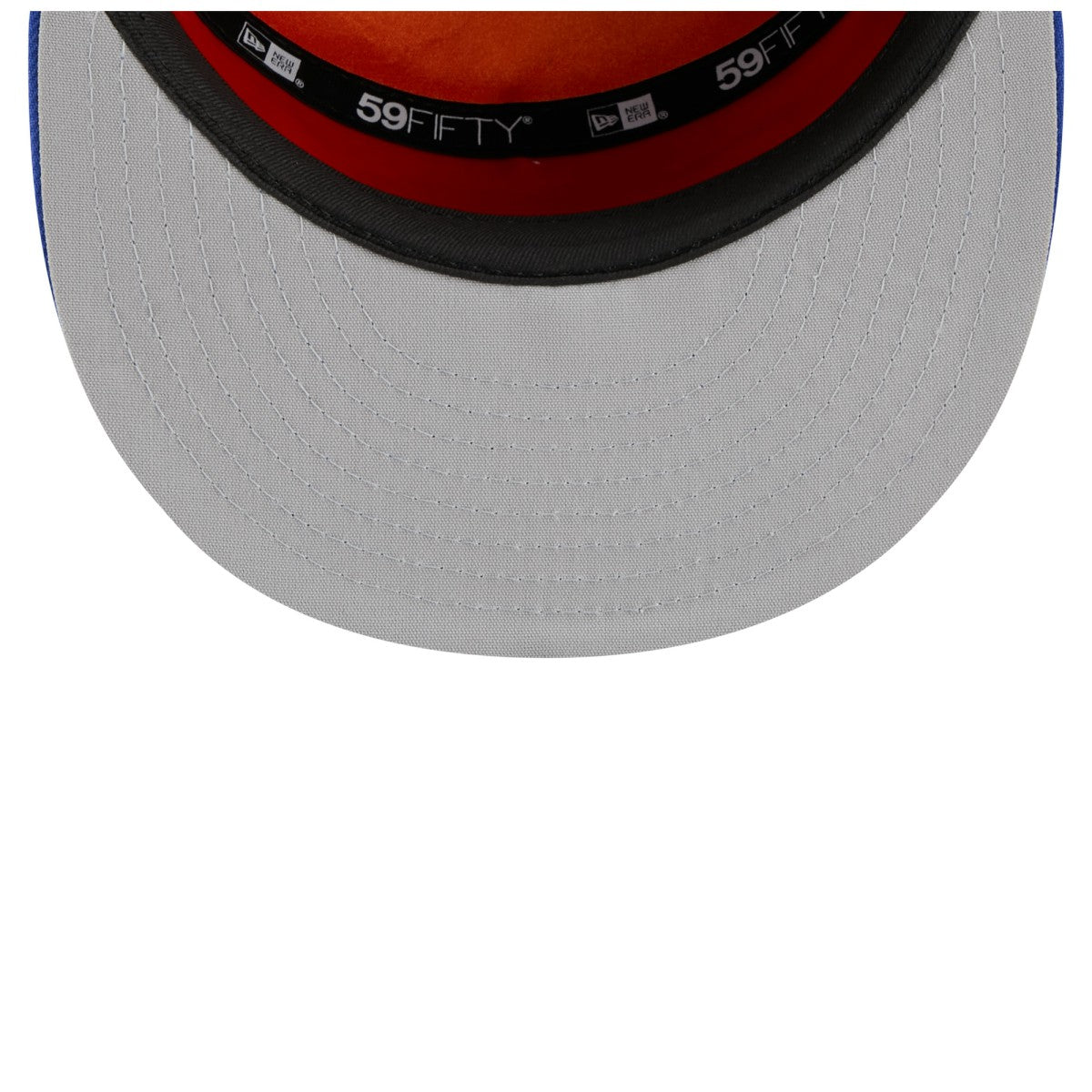 New York Knicks 2025 NBA Tip Off Split Panel 59FIFTY Fitted Hat White/Blue