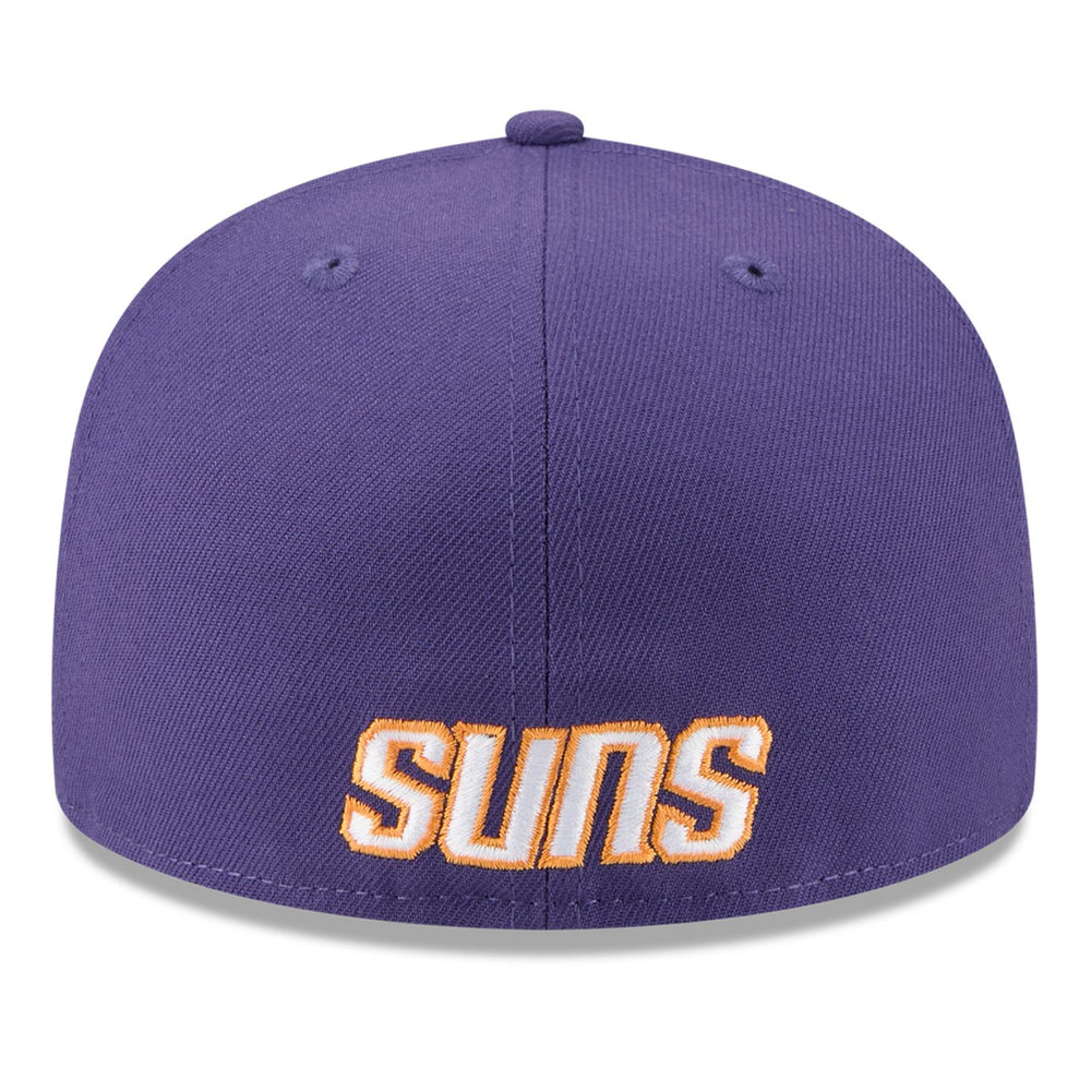 Phoenix Suns 2025 NBA Tip Off Split Panel 59FIFTY Fitted Hat White/Purple