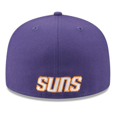 Phoenix Suns 2025 NBA Tip Off Split Panel 59FIFTY Fitted Hat White/Purple