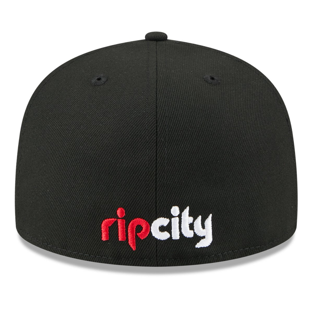 Portland Trail Blazers 2025 NBA Tip Off Split Panel 59FIFTY Fitted Hat White/Black