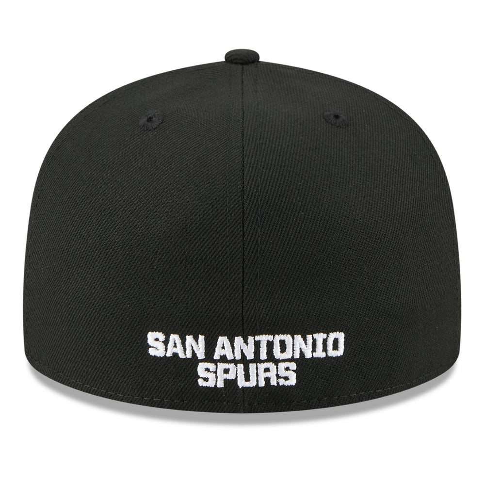 San Antonio Spurs 2025 NBA Tip Off Split Panel 59FIFTY Fitted Hat White/Black